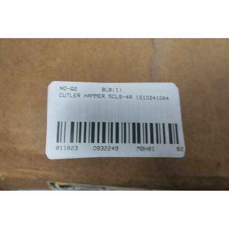 Eaton Cutler-Hammer Limiter Fuse, CLS Series, 1304A, 5080V AC, Cylindrical 5CLS-4R 151D241G04